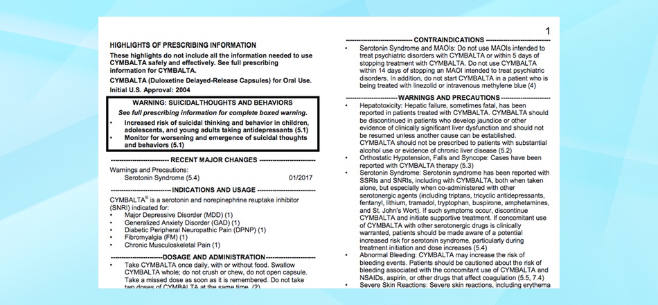 ICI’s Guide to the FDA-approved Drug Label