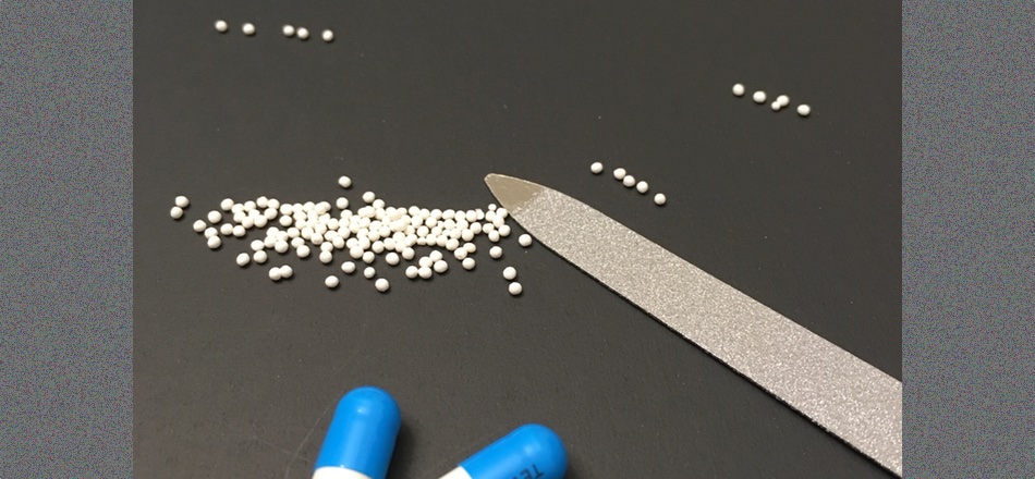 Counting Beads in a Beaded Capsule