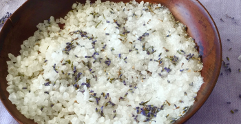Epsom salt bath