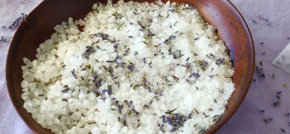 Epsom salt bath
